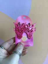 Load image into Gallery viewer, Fierce Dragon Acrylic Earrings