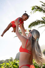 Load image into Gallery viewer, Coral Scrunch Kids One Piece