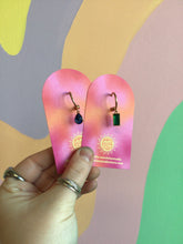 Load image into Gallery viewer, Mix N’ Match Titanium Gem Hoops