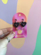 Load image into Gallery viewer, Beating Heart Beaded Earrings