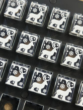 Load image into Gallery viewer, Winter Village Window with Reindeer made 1x2x2 Panel - B3 Customs