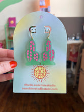 Load image into Gallery viewer, Prickly Pear Cactus Earrings