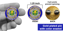 Load image into Gallery viewer, BL18-017 FAA Certified Drone Pilot Remote Pilot lapel pin Federal Aviation Administration Seal
