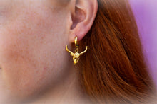 Load image into Gallery viewer, Titanium Longhorn Charm