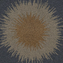Load image into Gallery viewer, Ombre hand beaded placemat, indigo