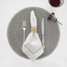 Load image into Gallery viewer, Pearl star napkin rings, set of two