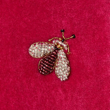 Load image into Gallery viewer, Sparkle bee stocking, berry pink
