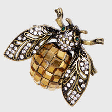 Load image into Gallery viewer, Mini bug clip set, gold