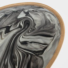Load image into Gallery viewer, Marbleized porcelain ring dish, grey