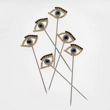 Load image into Gallery viewer, Evil eye cocktail picks