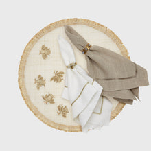 Load image into Gallery viewer, Straw bee placemat, set of four