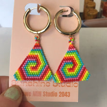 Load image into Gallery viewer, Unique Beaded Colorful Earrings