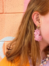 Load image into Gallery viewer, Pink Pony Chappell Roan Earrings