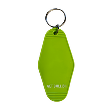 Load image into Gallery viewer, FBI Female Brat Initiative Motel Style Keychain in Green
