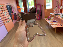 Load image into Gallery viewer, Sparkling Butterfly Travel Mirror
