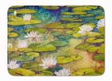 Load image into Gallery viewer, Waterlillies by Ferris Hotard Machine Washable Memory Foam Mat