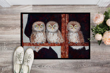 Load image into Gallery viewer, Owls by Ferris Hotard Doormat - 24x36 Decorative Floor Mat – Indoor/Outdoor Rug with Artistic Flair