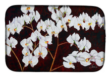 Load image into Gallery viewer, Orchids by Ferris Hotard Dish Drying Mat – Absorbent, Artistic Kitchen Essentials