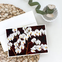 Load image into Gallery viewer, Orchids by Ferris Hotard Greeting Cards -  Blank Note Cards – 8-Pack of Artist-Designed Cards with Envelopes