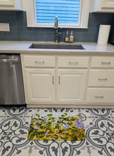Load image into Gallery viewer, Water Hyacinth by Ferris Hotard Machine Washable Memory Foam Mat