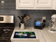 Load image into Gallery viewer, Night Blooming Cereus by Ferris Hotard Glass Cutting Boards – Durable, Decorative Kitchen Art Large