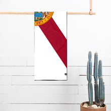 Load image into Gallery viewer, Florida Flag Performance Quick-Dry Travel Towel