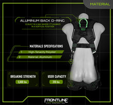 Load image into Gallery viewer, Frontline 250VTB Elite Vest Style Harness with Aluminum Hardware and Suspension Trauma Straps XL/2XL