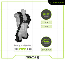 Load image into Gallery viewer, Frontline 250VTB Elite Vest Style Harness with Aluminum Hardware and Suspension Trauma Straps M/L