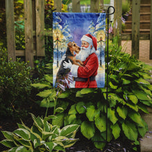 Load image into Gallery viewer, Airedale Terrier with Santa Claus Garden Flag