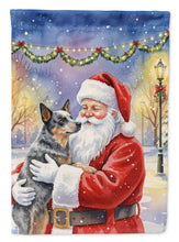 Load image into Gallery viewer, Australian Cattle Dog with Santa Claus Garden Flag