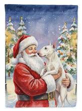 Load image into Gallery viewer, Bull Terrier with Santa Claus House Flag