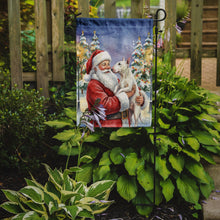 Load image into Gallery viewer, Bull Terrier with Santa Claus Garden Flag