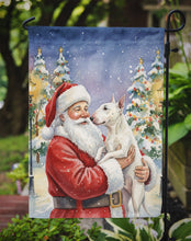Load image into Gallery viewer, Bull Terrier with Santa Claus Garden Flag