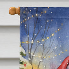 Load image into Gallery viewer, Cairn Terrier with Santa Claus House Flag