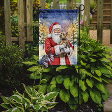 Load image into Gallery viewer, Cairn Terrier with Santa Claus Garden Flag