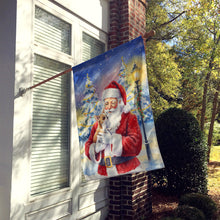 Load image into Gallery viewer, Chihuahua with Santa Claus House Flag