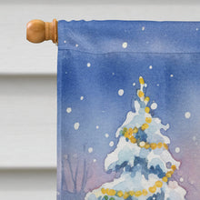 Load image into Gallery viewer, Chihuahua with Santa Claus House Flag