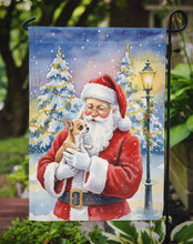Load image into Gallery viewer, Chihuahua with Santa Claus Garden Flag