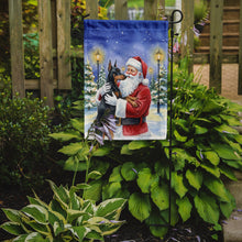 Load image into Gallery viewer, Doberman Pinscher with Santa Claus Garden Flag