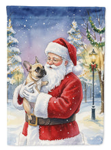 Load image into Gallery viewer, French Bulldog with Santa Claus House Flag