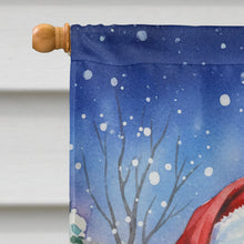 Load image into Gallery viewer, Miniature Pinscher with Santa Claus House Flag
