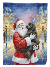 Load image into Gallery viewer, Newfoundland with Santa Claus House Flag