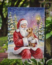 Load image into Gallery viewer, Norfolk Terrier with Santa Claus Garden Flag