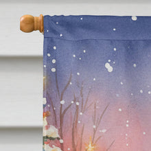 Load image into Gallery viewer, Pit Bull Terrier with Santa Claus House Flag