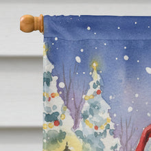 Load image into Gallery viewer, Rottweiler with Santa Claus House Flag