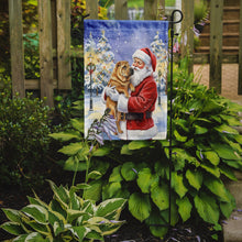 Load image into Gallery viewer, Shar Pei with Santa Claus Garden Flag