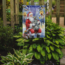 Load image into Gallery viewer, Weimaraner with Santa Claus Garden Flag