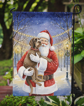 Load image into Gallery viewer, Wirehaired Pointing Griffon with Santa Claus Garden Flag