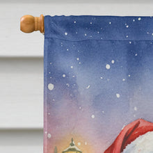Load image into Gallery viewer, American Bobtail Cat with Santa Claus House Flag