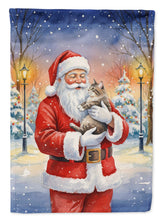 Load image into Gallery viewer, American Shorthair Cat with Santa Claus Garden Flag